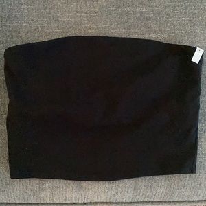 NEW unlined black bandeau